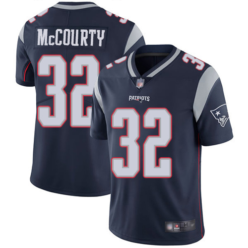 New England Patriots Football 32 Vapor Limited Navy Blue Men Devin McCourty Home NFL Jersey